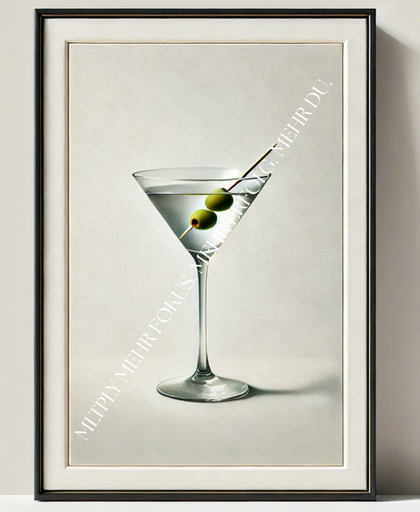 Digitale Kunst „Martini“ - Artini